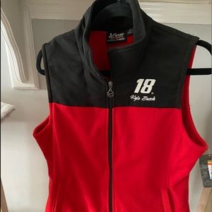 Red M&M Kyle Busch #18 NASCAR vest